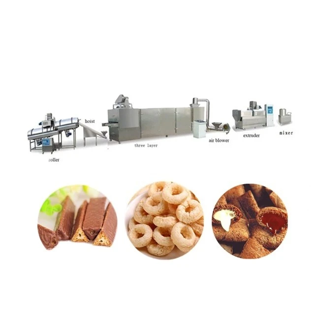 Core Filled Puff Snack Production Line